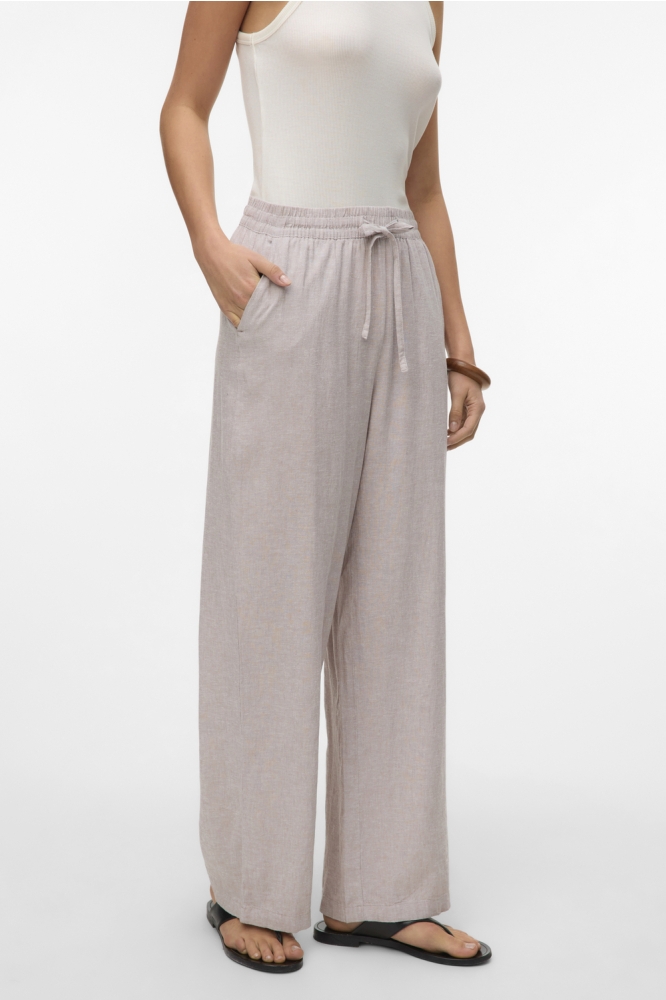 VMLINN HW PANTS WVN NOOS 10305091 MOON ROCK/ MELANGE